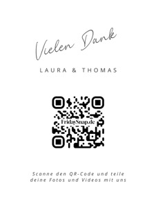 Szablon kodu QR 3 czarno-biały